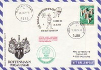 62. Ballonpost Rottenmann 26.10.79 D-ERGEE VII UNO Brief